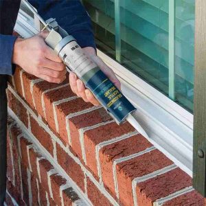 silicone acrylic caulk for window and door frames