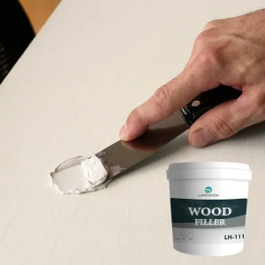 wood putty for filling wood nail holes, gouges, cracks, scratches