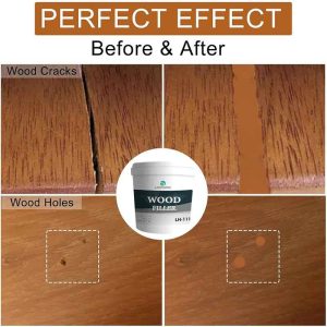 wood putty filler for interior and exterior wood scratches