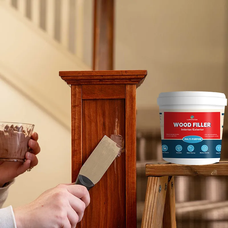 Water-Based, Durable & Moisture Resistant heavy duty wood filler