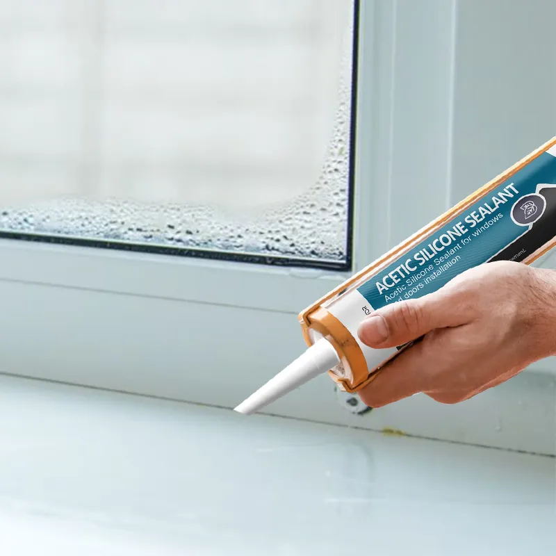 Silicone Caulk for Sealing Window