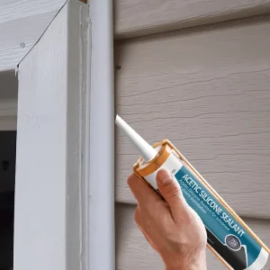sealing door silicone caulk