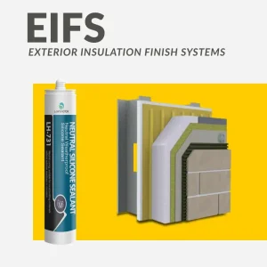 EIFS weatherproof silicone sealant