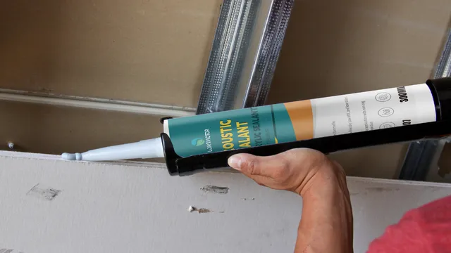 acoustic soundproof caulking solution
