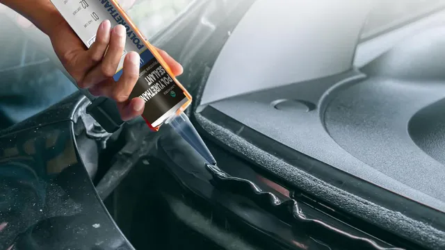 windscreen glass sealant