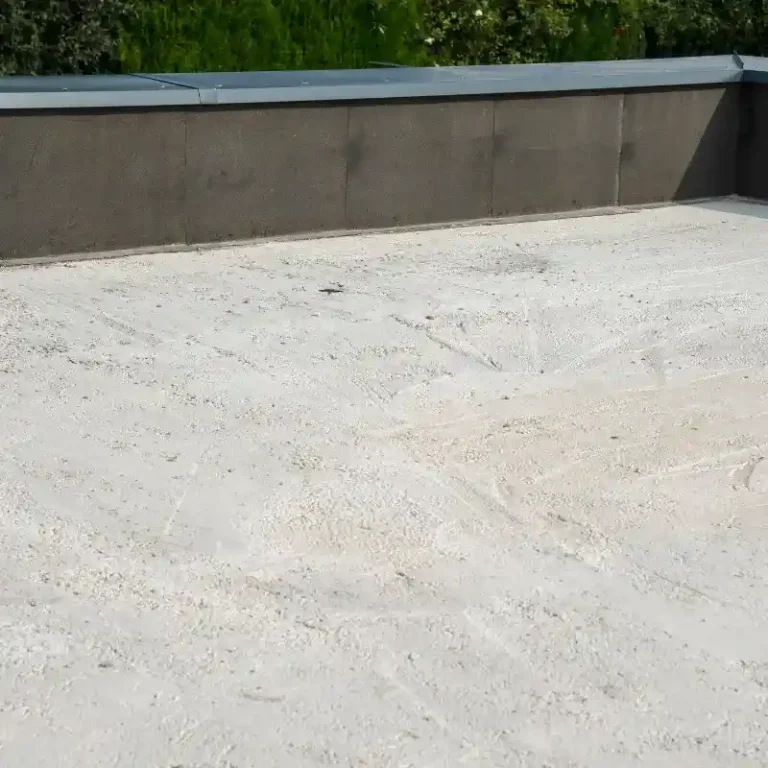 concrete roof waterproofing project