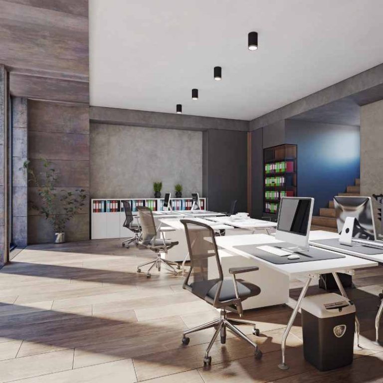 CBD office building interior wall finish solution