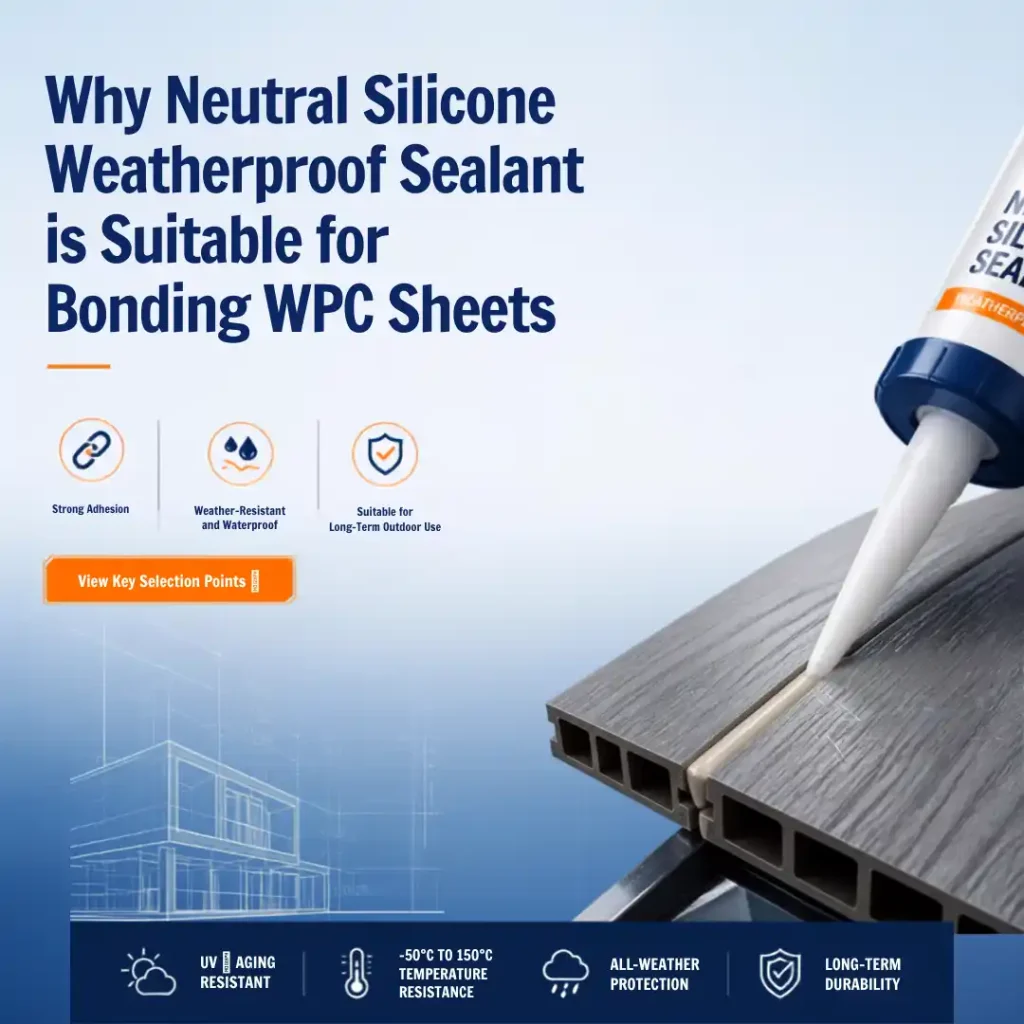 Neutral Silicone Weather‑Resistant Sealant