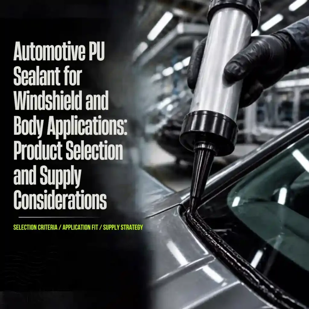 automotive pu Sealant for windshield and car body panel