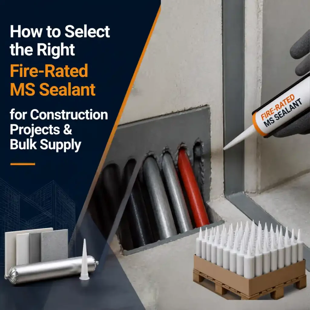 fire rated MS polymer sealant bulk supply